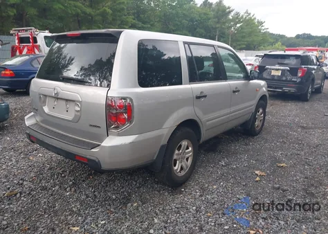 2007 Honda Pilot Lx from USA, damaged, VIN 5FNYF18197B024703